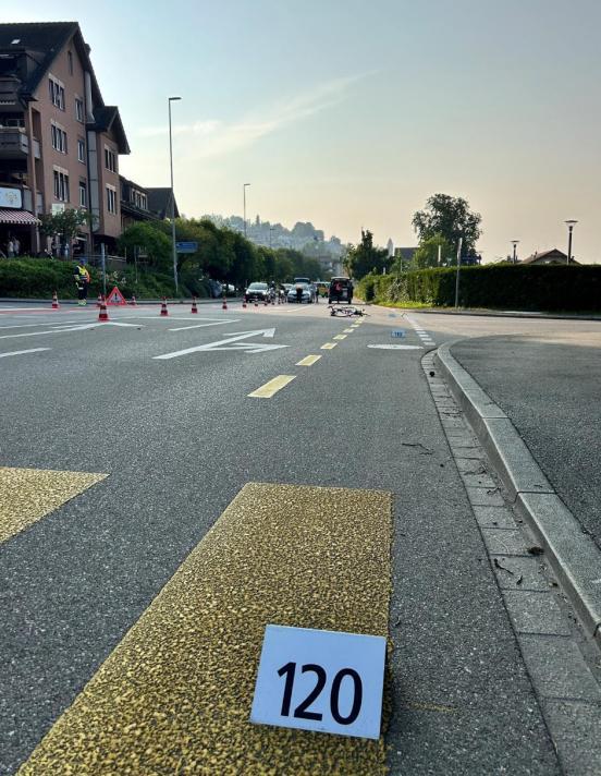 Übersicht der Unfallstelle