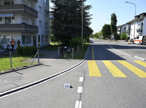 Unfallsituation in Hinwil 