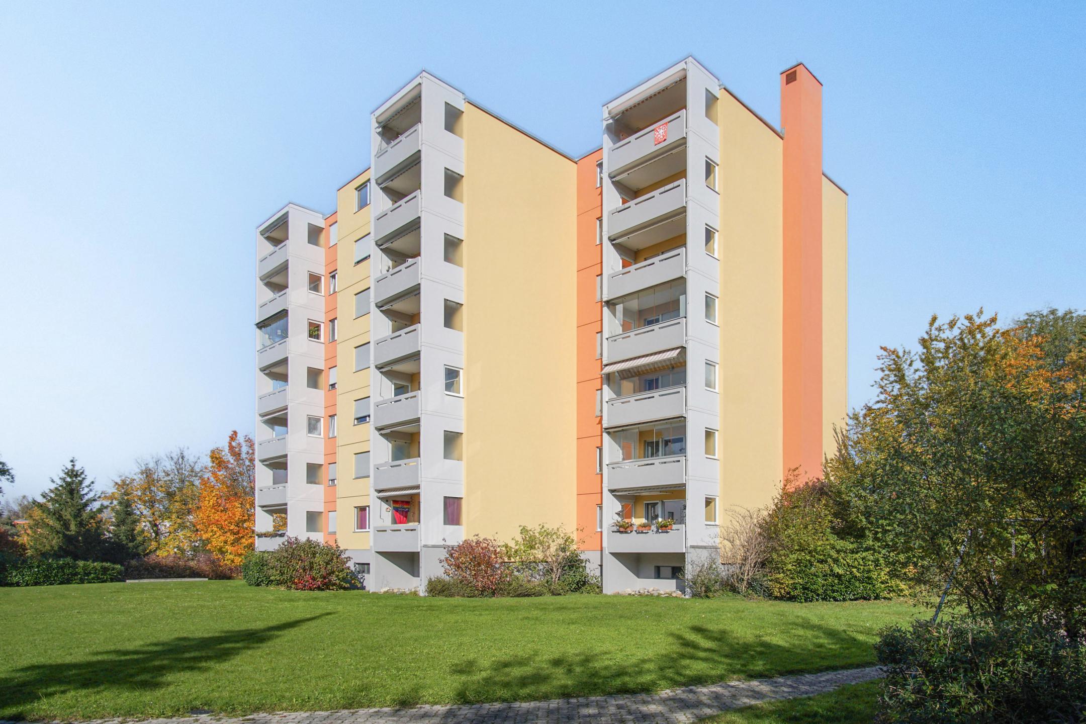 Hochhaus der Ernst Göhner AG.