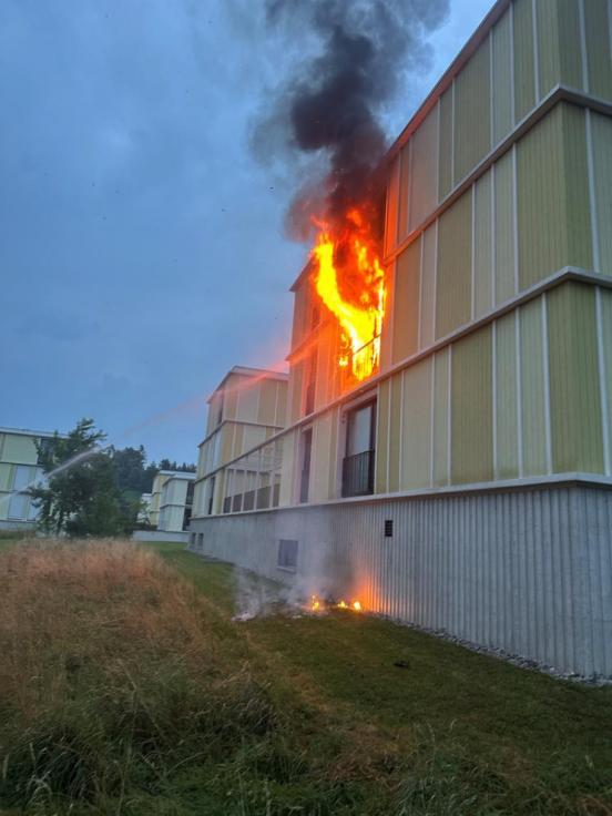 Brand in Gossau