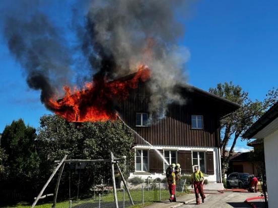Flarzhaus in Brand