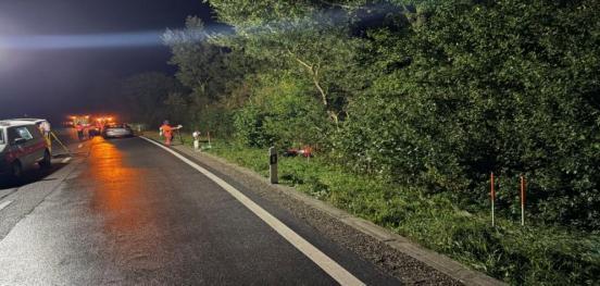 Unfallstelle an der St. Gallerstrasse