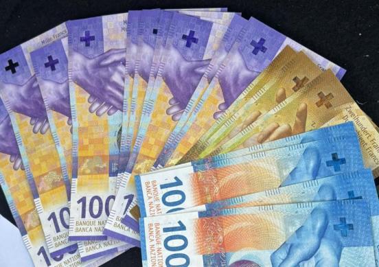 sichergestelltes Geld