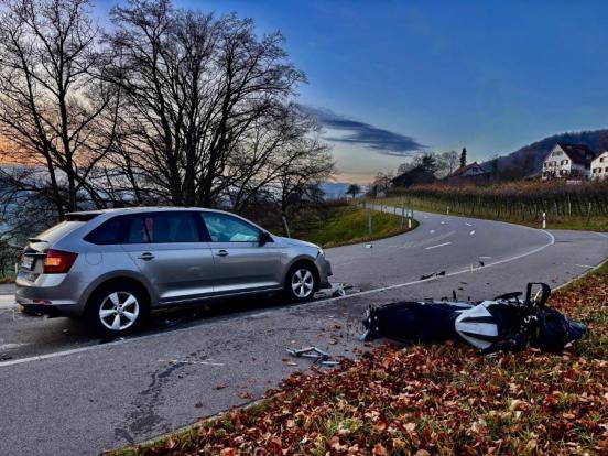 Fahrzeuge in Unfallendlage