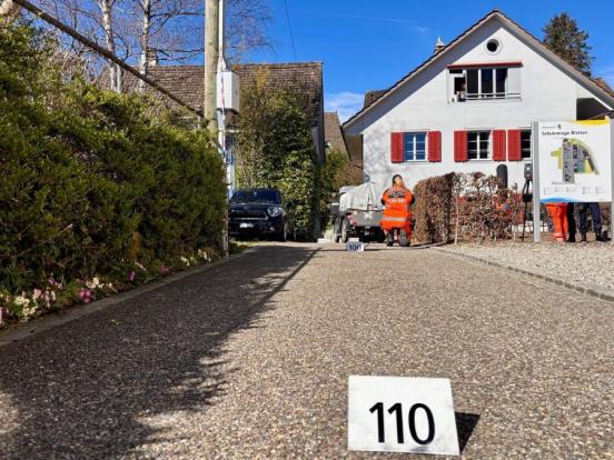 Unfallaufnahme vor Ort