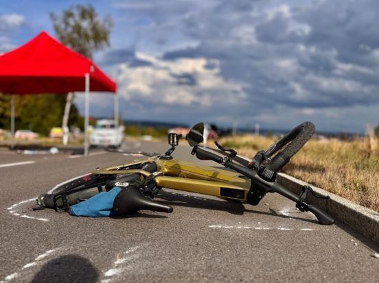Unfallendlage des E-Bikes