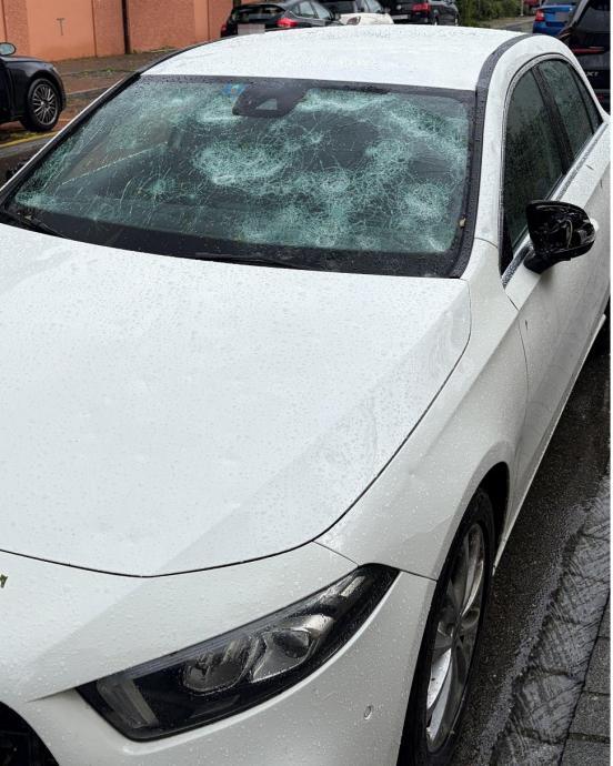 Beschädigtes Auto