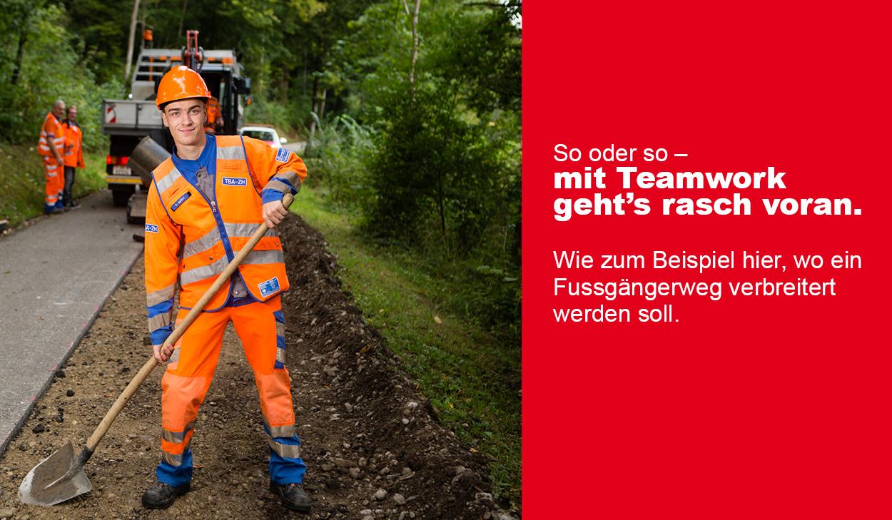 Fotoreportage Betriebsunterhalt Werkdienst