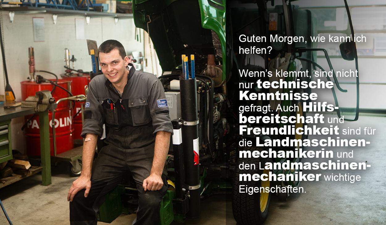 Fotoreportage Landmaschinenmechaniker/-in
