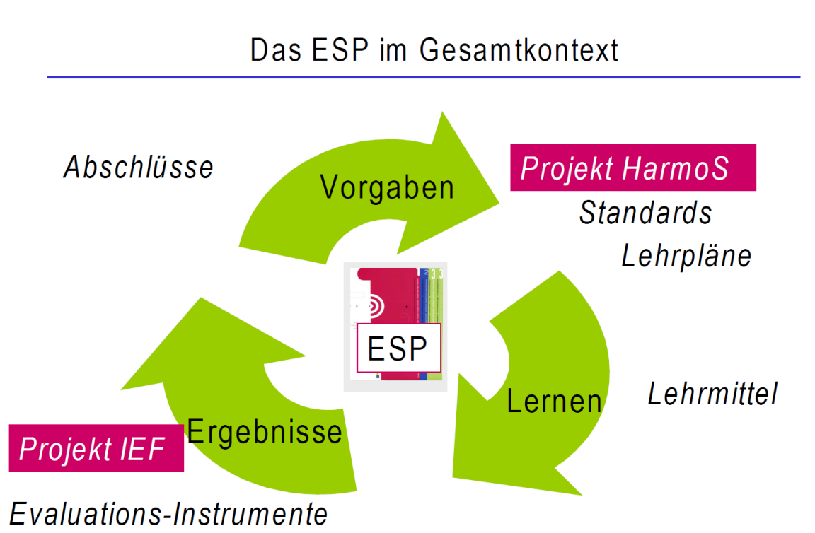 Grafik «Das ESP im Gesamtkontext»