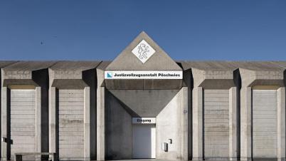 Eingang der Justizvollzugsanstalt Pöschwies