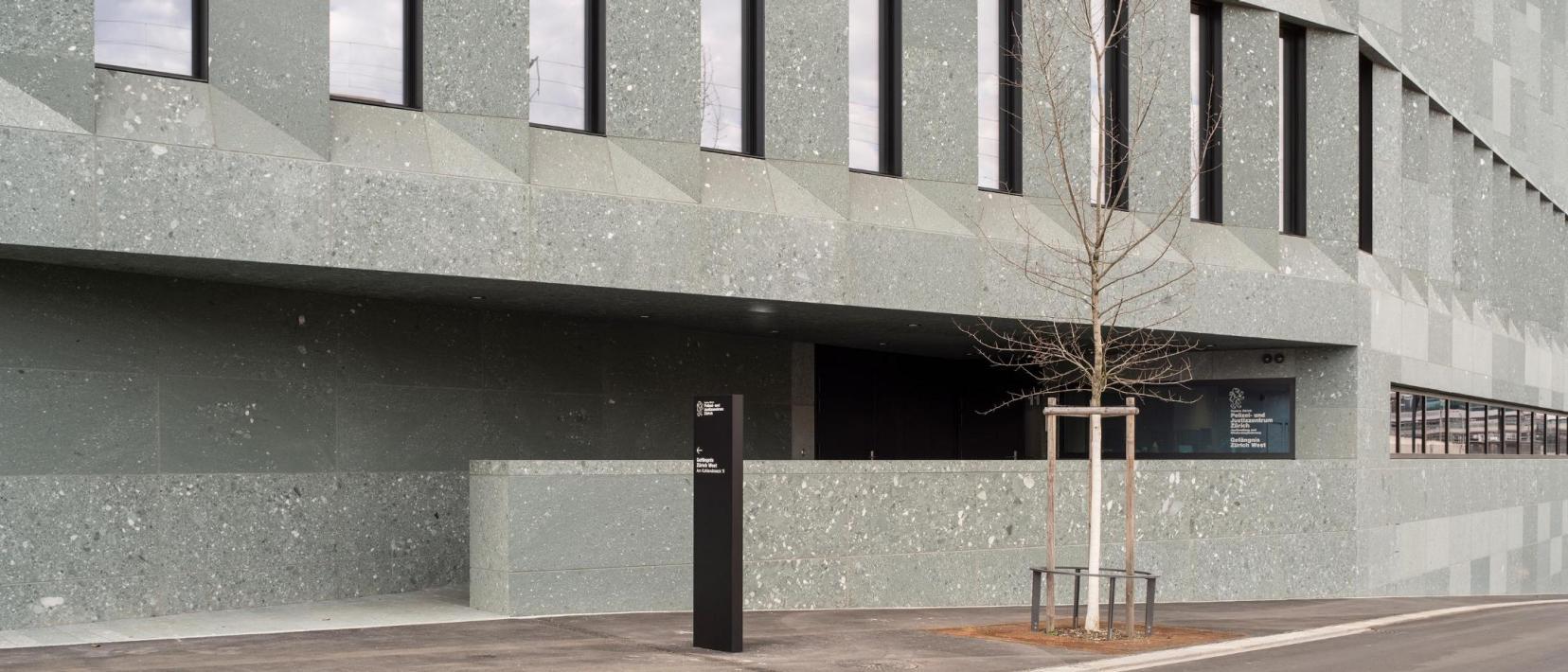 Eingangsbereich des Gefängnis.