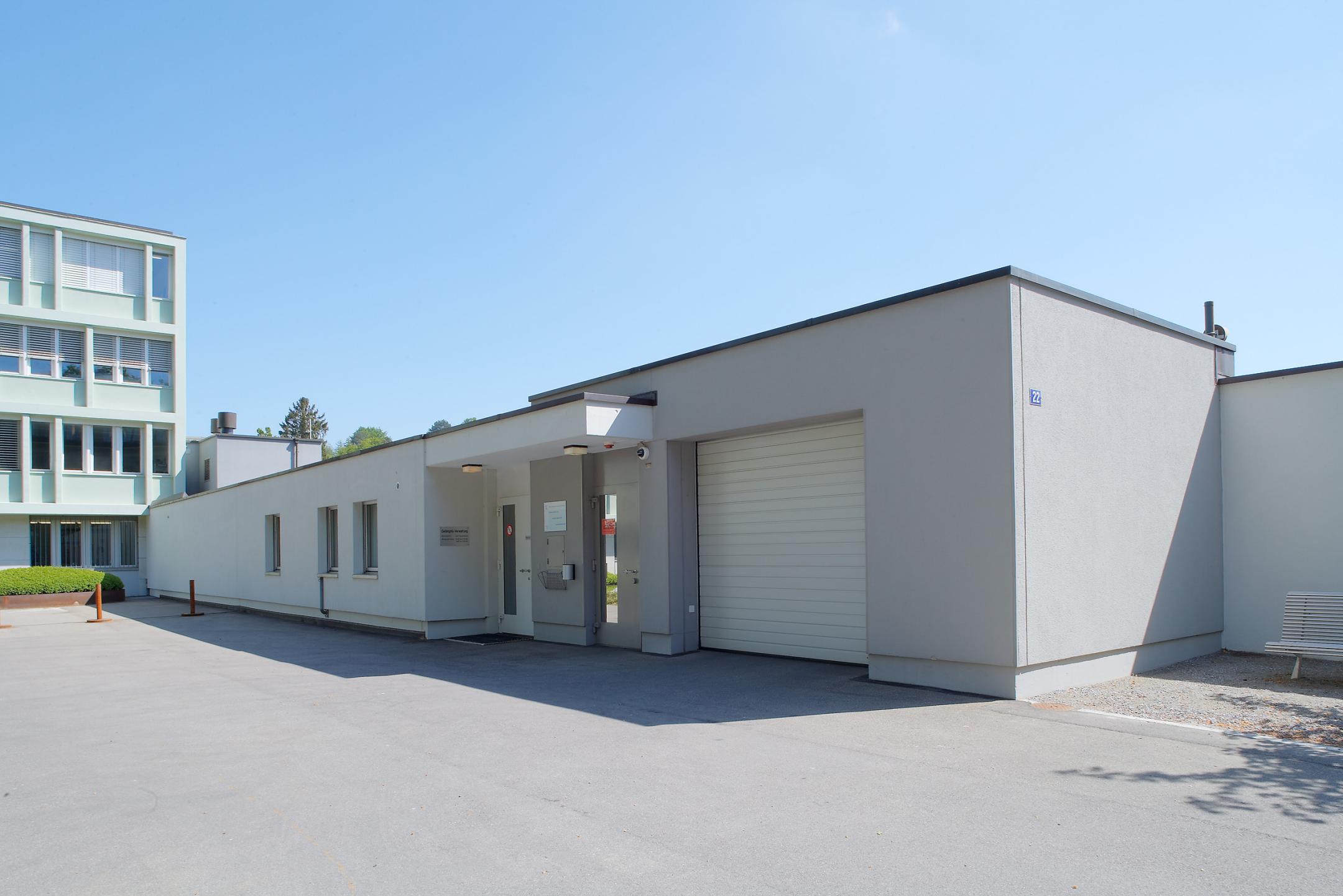 Aussenansicht des Gefängnisses Winterthur