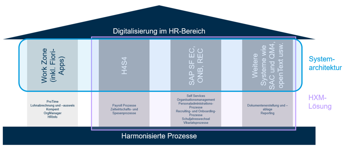 Grafische Darstellung des Projekts Aurora