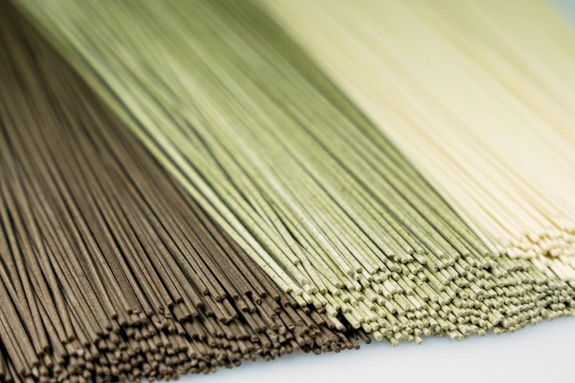 Soba-Nudeln aus Buchweizen und Weizennudeln