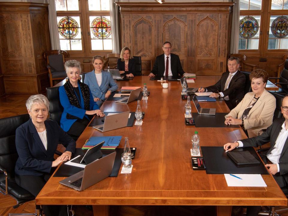 Offizielles Regierungsfoto 2023/2024