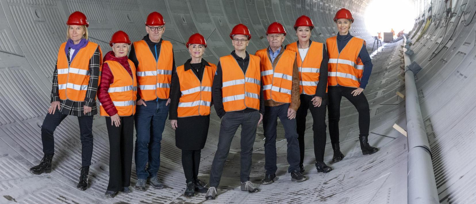 Der Regierungsrat posiert für das offizielle Gruppenfoto.