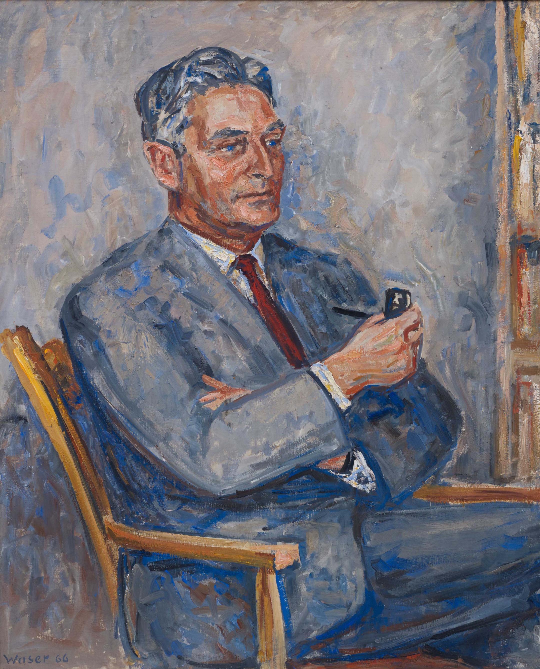 Porträt von Ernst Brugger