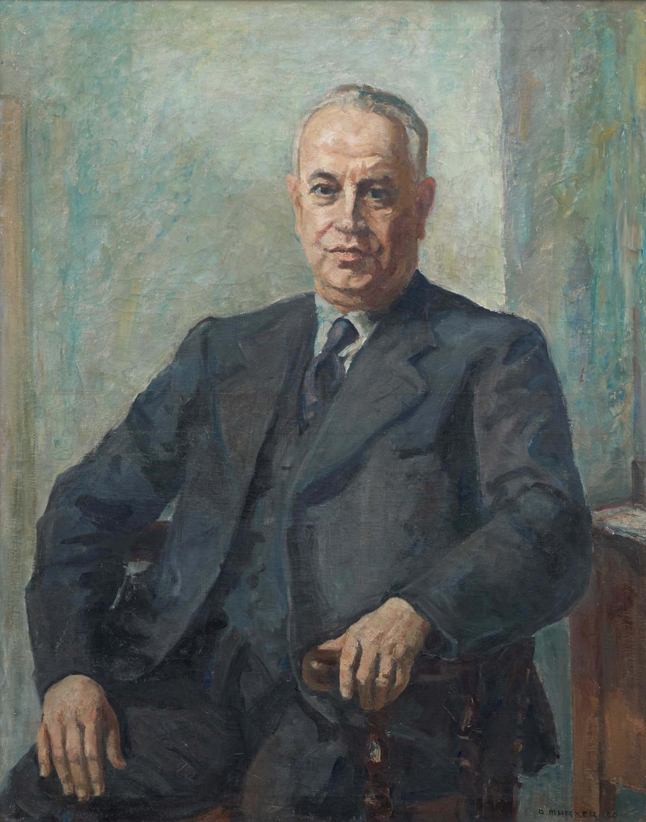 Porträt von Ernst Nobs