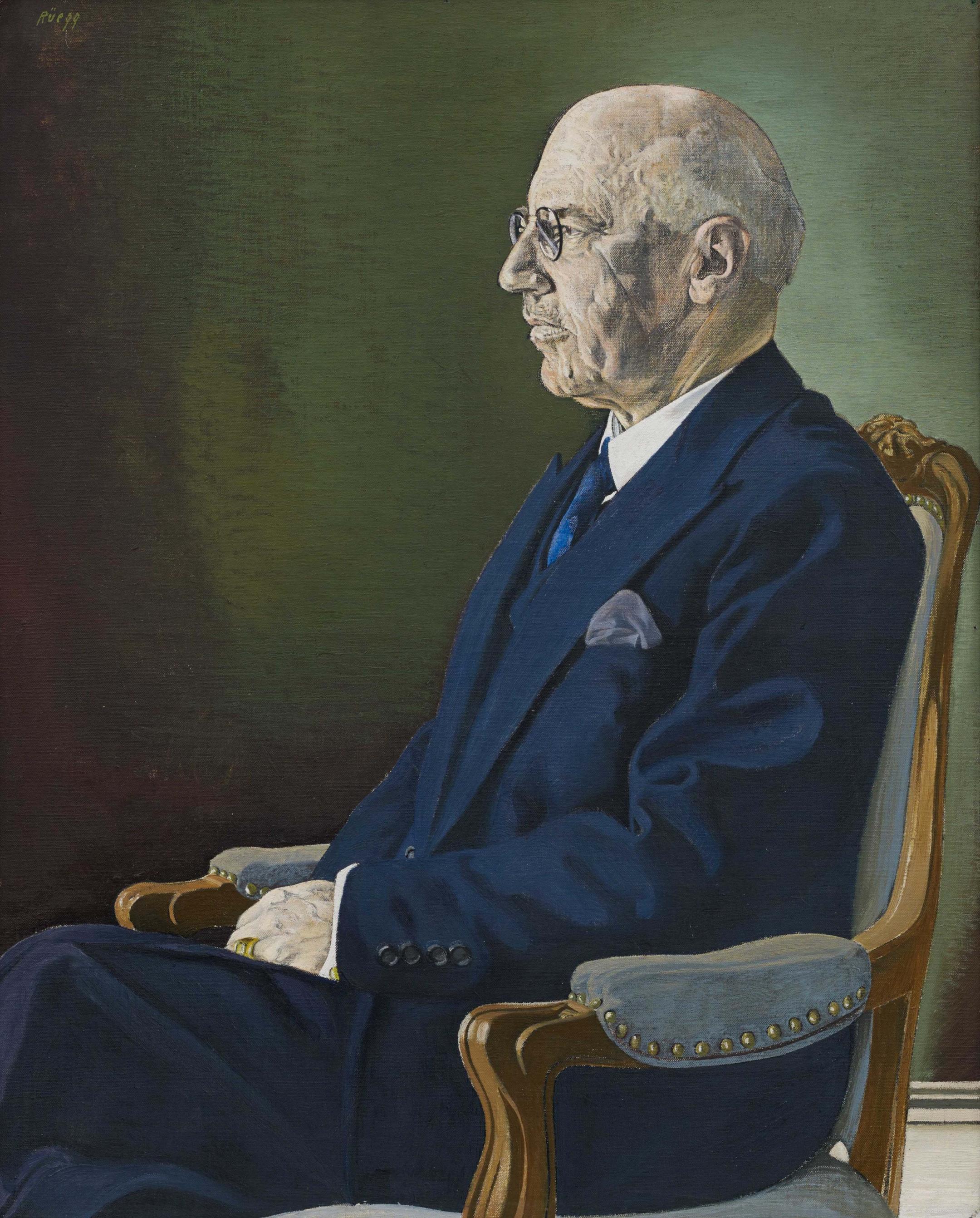 Porträt von Ernst Wetter