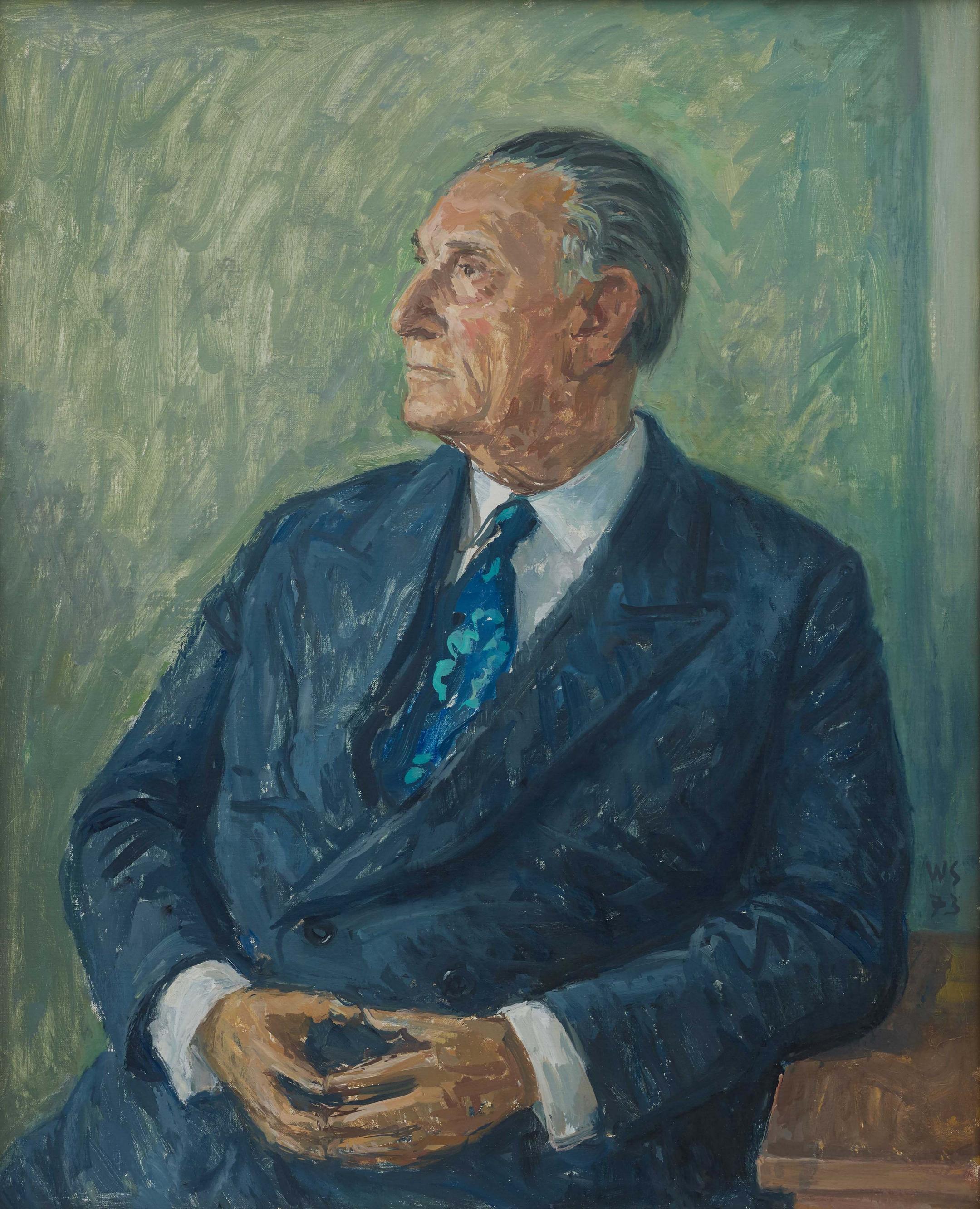 Porträt von Albert Mossdorf