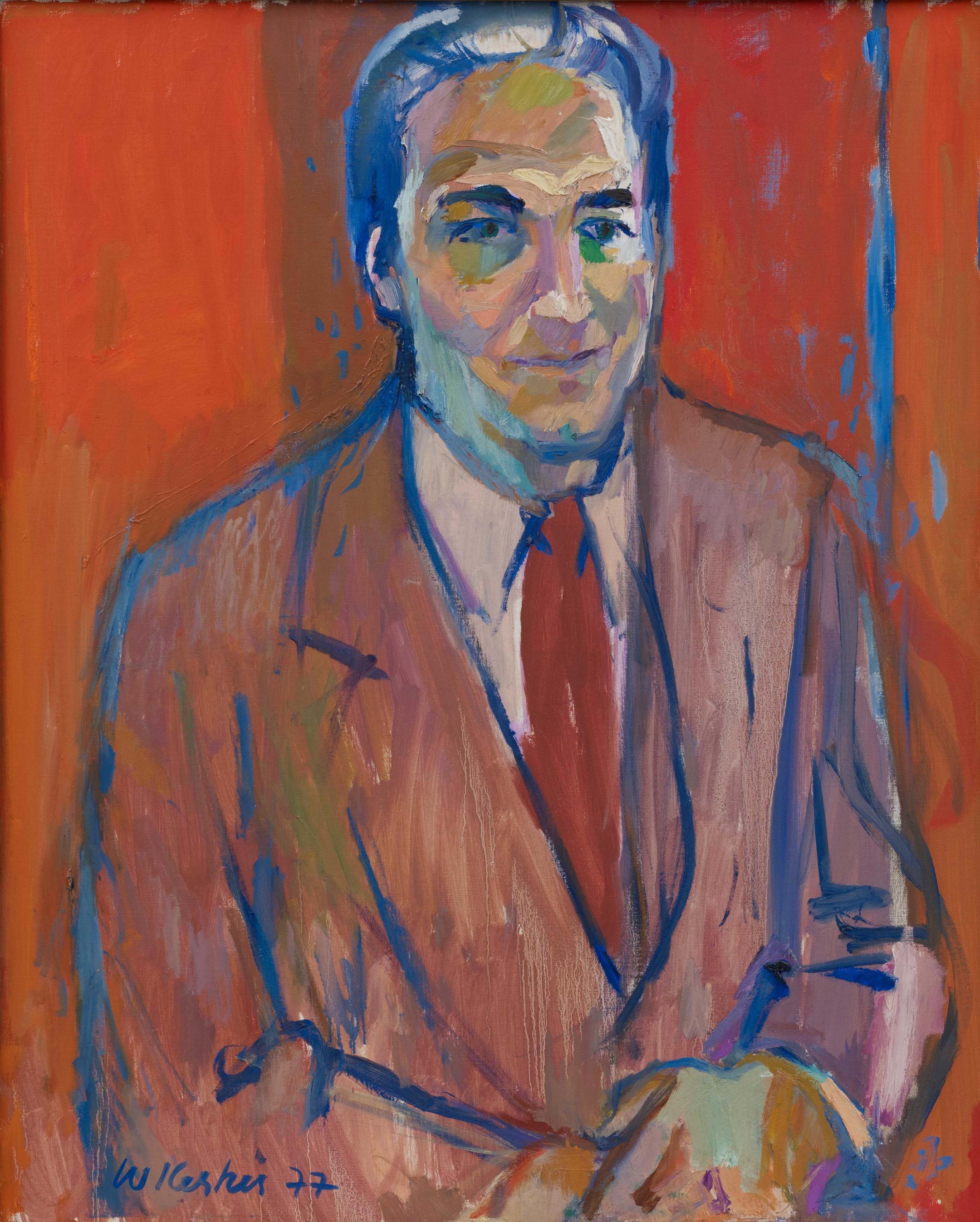 Porträt von Arthur Bachmann