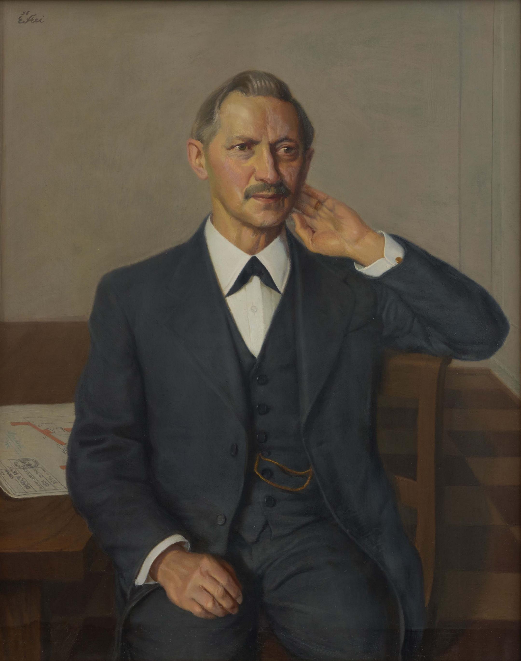 Porträt von Rudolf Maurer