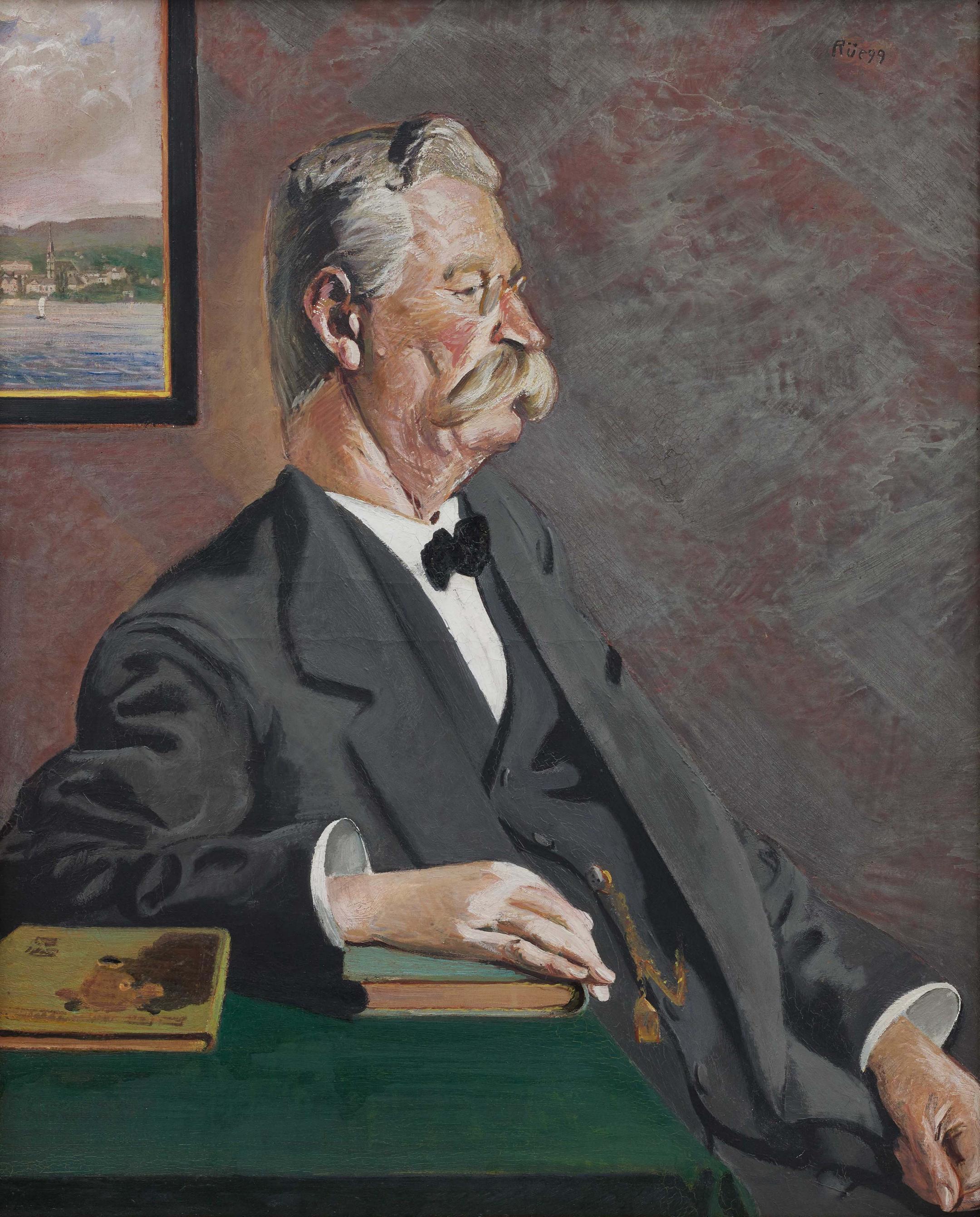 Porträt von Rudolf Streuli