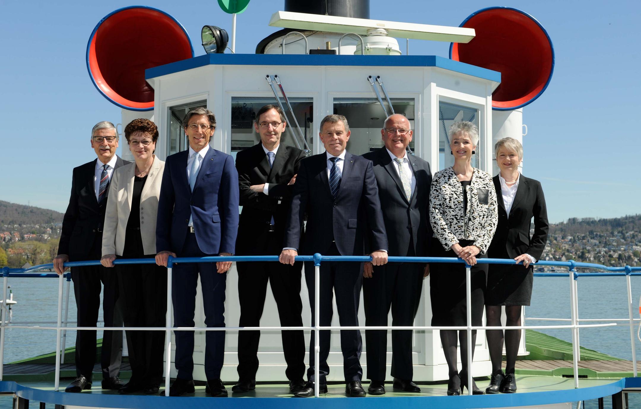 Offizielles Gruppenfoto des Regierungsrates.