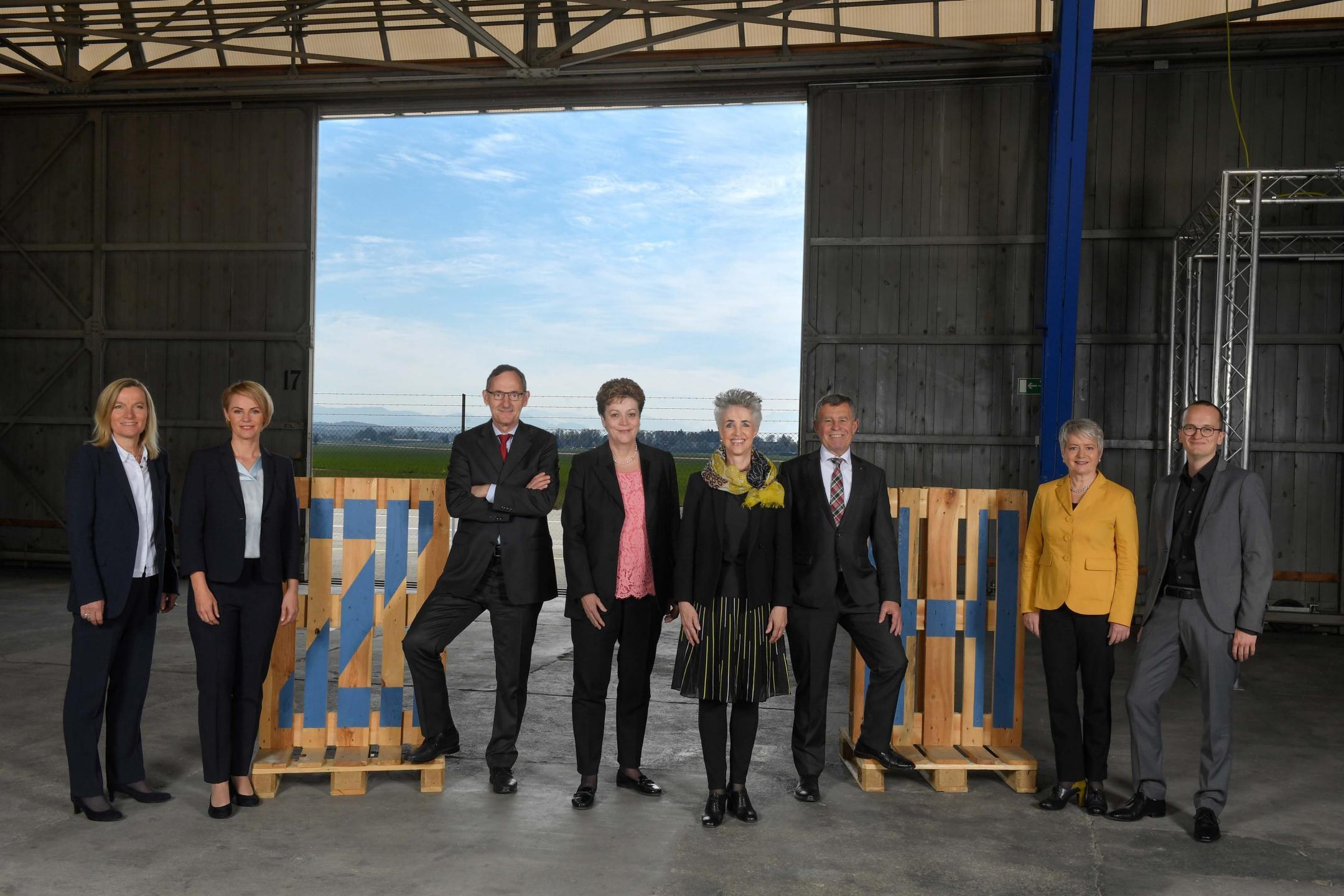 Die Mitglieder des Regierungsrates von 2019.