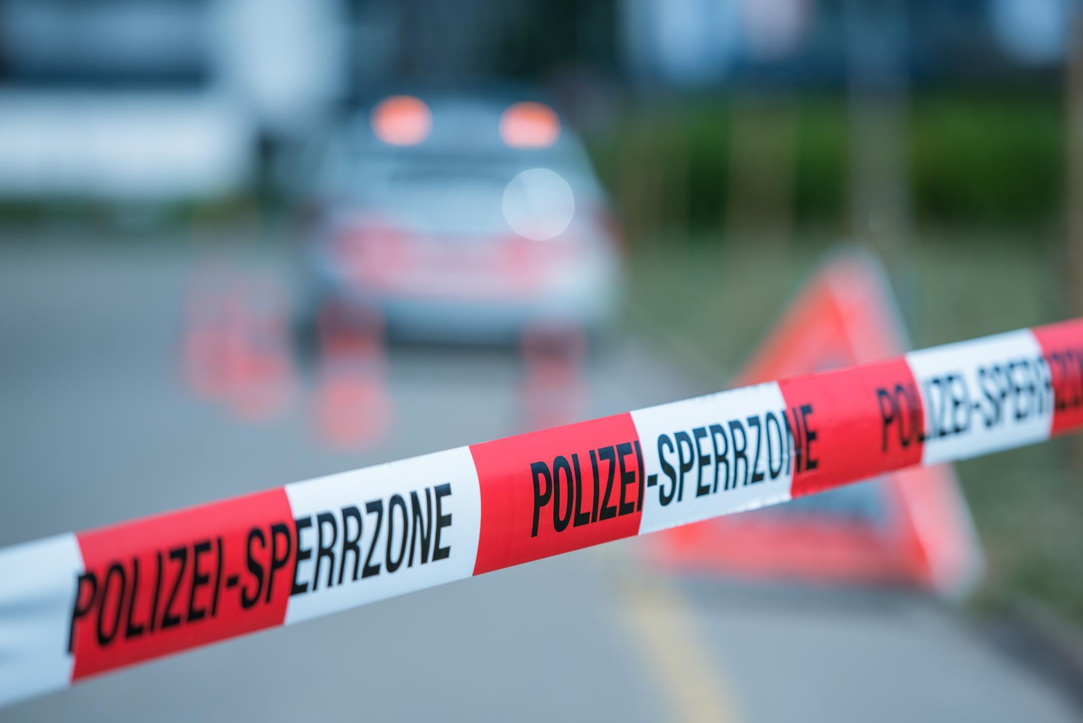 Polizei Absperrband