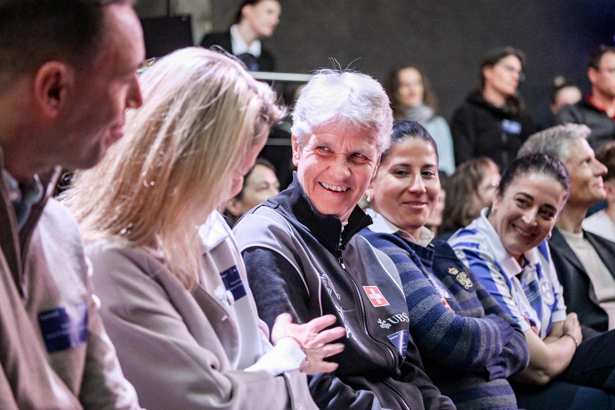 Impressionen Fair Play für Frauen, am Samstag, 8. März 2025, (Melanie Duchene)DIE BILDER DUERFEN NUR FUER DIE BESPROCHENE VERWENDUNG GEBRAUCHT WERDEN, WEITERE NUTZUNGEN SIND MIT DER FOTOGRAFIN, MELANIE DUCHENE ABZUKLAEREN.