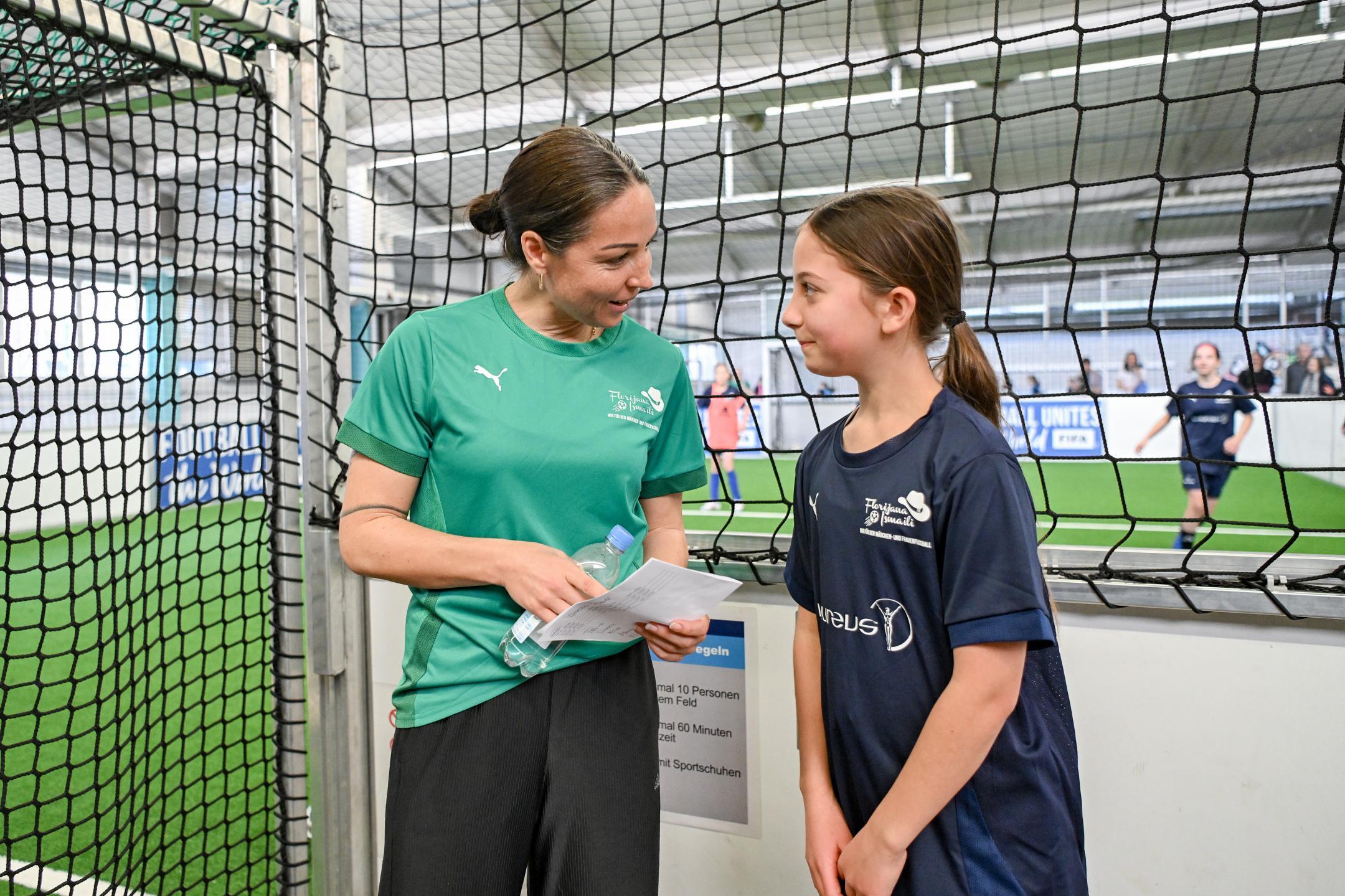 Impressionen Fairplay für Frauen, am Samstag, 8. März 2025, (Melanie Duchene)DIE BILDER DUERFEN NUR FUER DIE BESPROCHENE VERWENDUNG GEBRAUCHT WERDEN, WEITERE NUTZUNGEN SIND MIT DER FOTOGRAFIN, MELANIE DUCHENE ABZUKLAEREN.