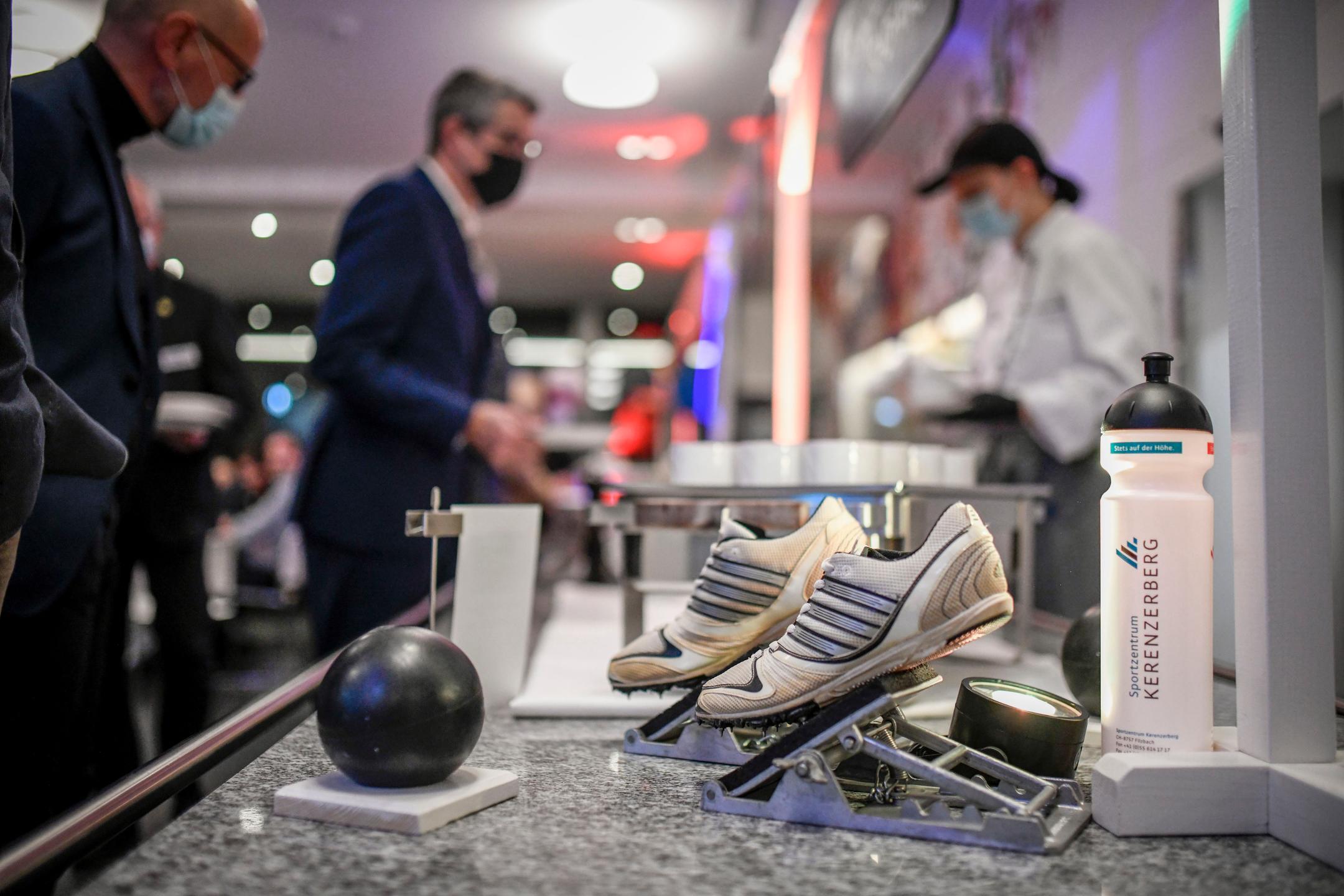 Impressionen zur Eroeffnung des Sportzentrum Kerenzerberg, am Donnerstag, 16. Dezember 2021 (Melanie Duchene)DIE BILDER DUERFEN NUR FUER DIE BESPROCHENE VERWENDUNG GEBRAUCHT WERDEN, WEITERE NUTZUNGEN SIND MIT DER FOTOGRAFIN, MELANIE DUCHENE ABZUKLAEREN.