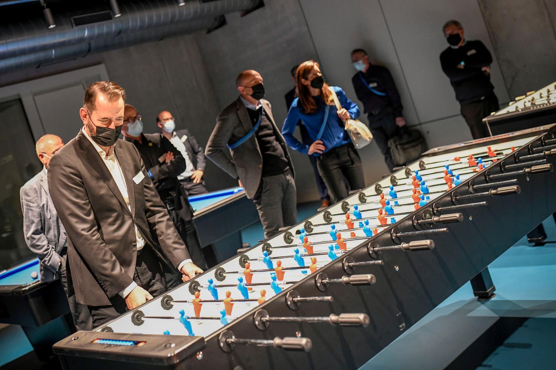 Impressionen zur Eroeffnung des Sportzentrum Kerenzerberg, am Donnerstag, 16. Dezember 2021 (Melanie Duchene)DIE BILDER DUERFEN NUR FUER DIE BESPROCHENE VERWENDUNG GEBRAUCHT WERDEN, WEITERE NUTZUNGEN SIND MIT DER FOTOGRAFIN, MELANIE DUCHENE ABZUKLAEREN.