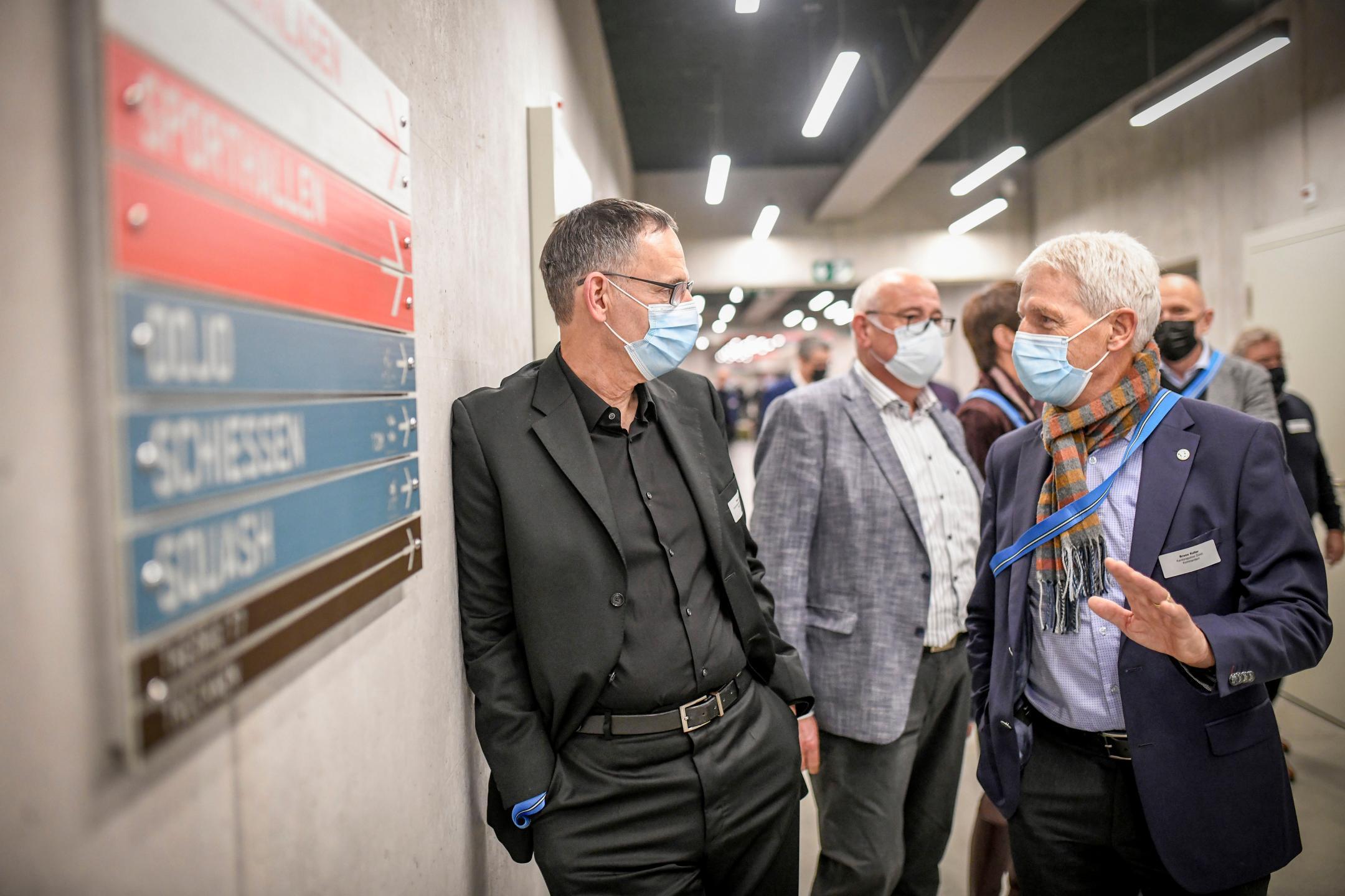 Impressionen zur Eroeffnung des Sportzentrum Kerenzerberg, am Donnerstag, 16. Dezember 2021 (Melanie Duchene)DIE BILDER DUERFEN NUR FUER DIE BESPROCHENE VERWENDUNG GEBRAUCHT WERDEN, WEITERE NUTZUNGEN SIND MIT DER FOTOGRAFIN, MELANIE DUCHENE ABZUKLAEREN.