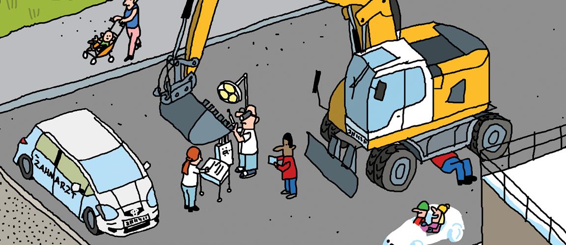 Wimmelbild Ausschnitt 4