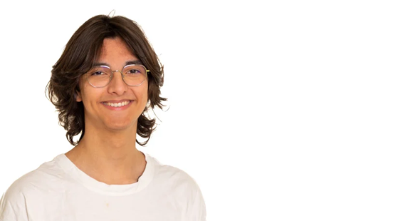 Portraitfoto von Djimon Scafuro, bili-Absolvent