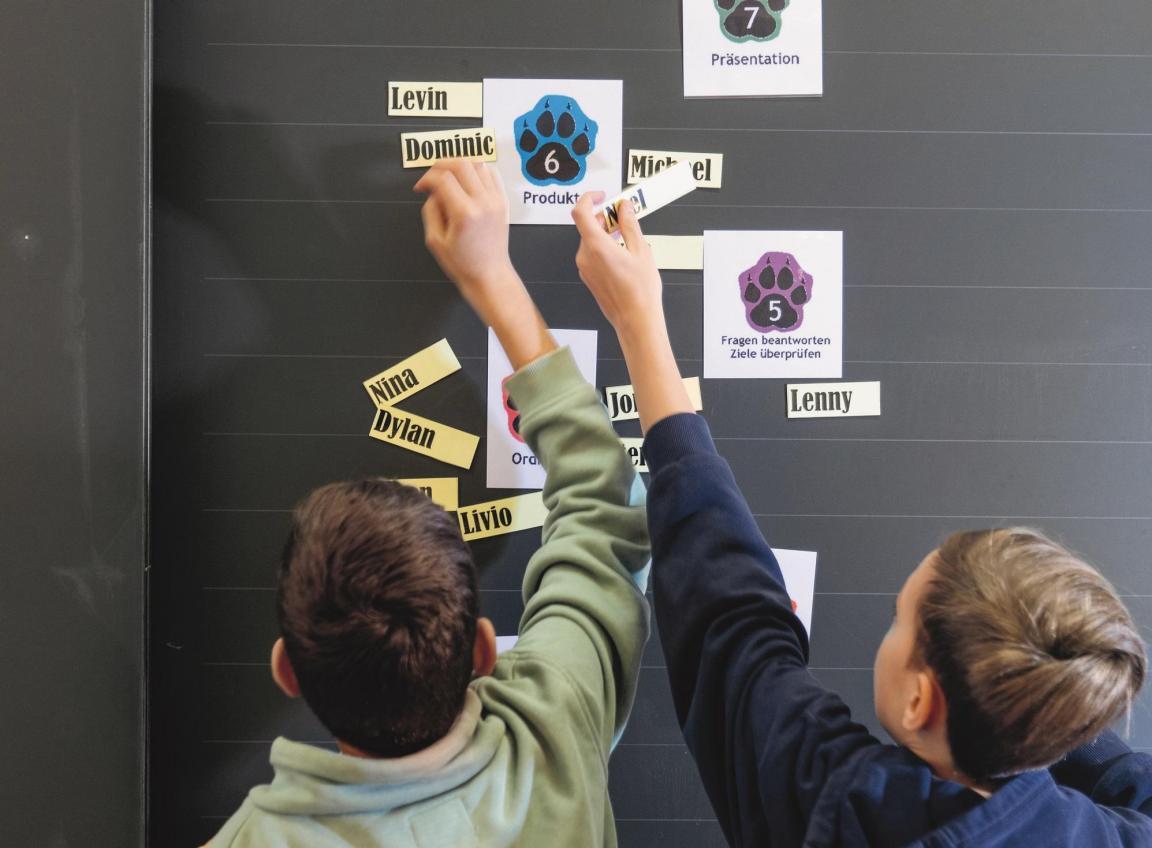 Die Primarschule Rickenbach hat seit etwa 10 Jahren ein Konzept für Individuelle Projektarbeit, vom Kindergarten bis zur 6. KlasseIPA BÄRRickenbach, 15.1.2025