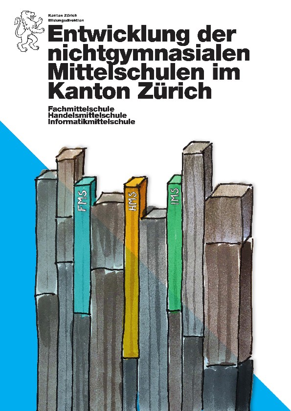 Entwicklung der nichtgymnasialen Mittelschulen im Kanton Zürich, 2021