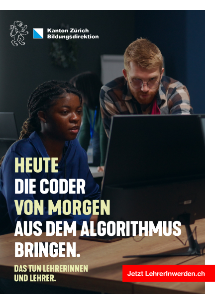 HEUTE DIE CODER VON MORGEN AUS DEM ALGORITHMUS BRINGEN.