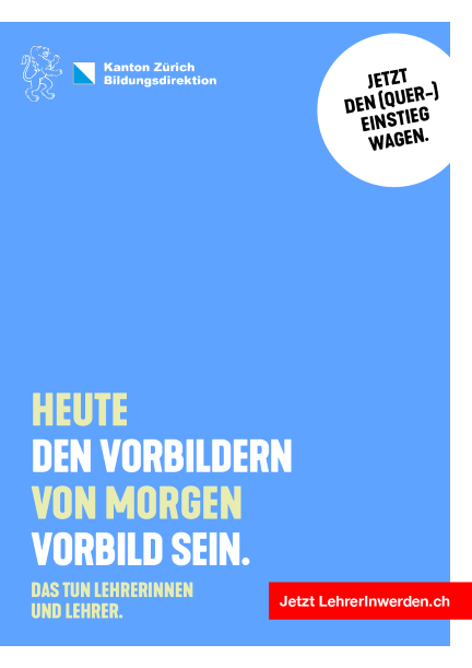 HEUTE DEN VORBILDERN VON MORGEN VORBILD SEIN.