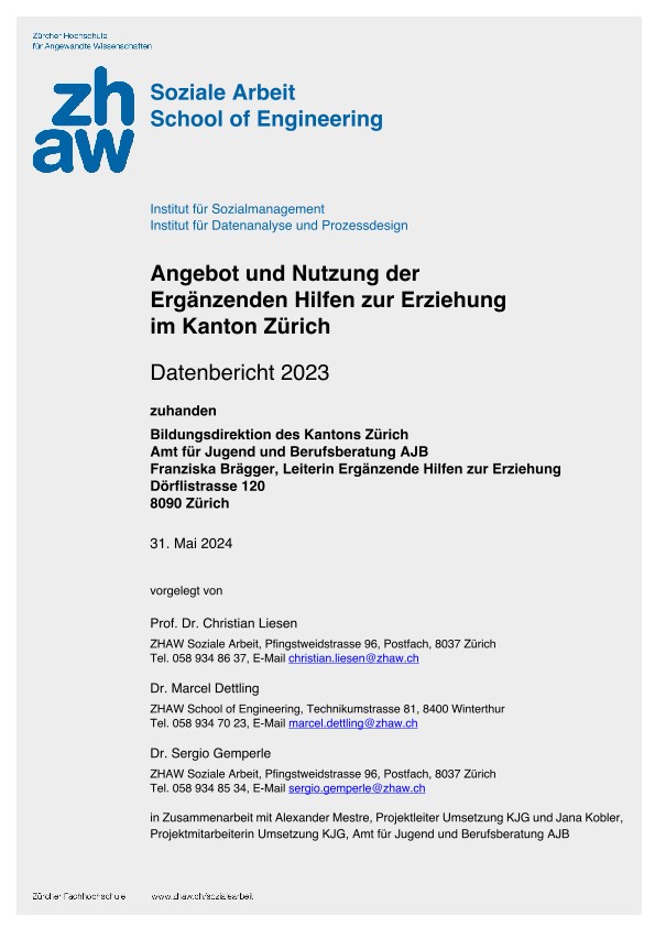 Datenbericht KJG 2023