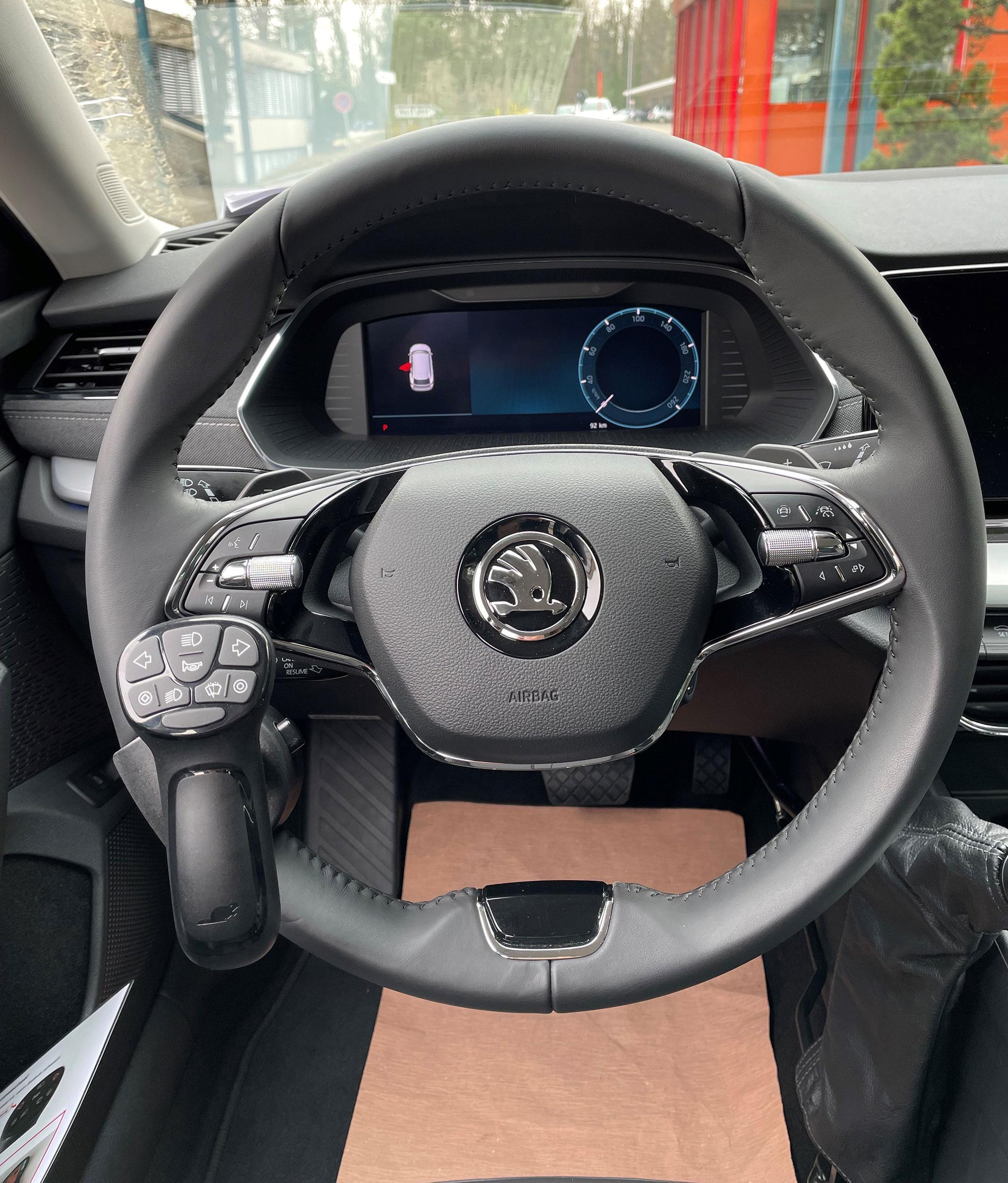 Umbau Lenkrad mit Multifunktionsdrehknopf