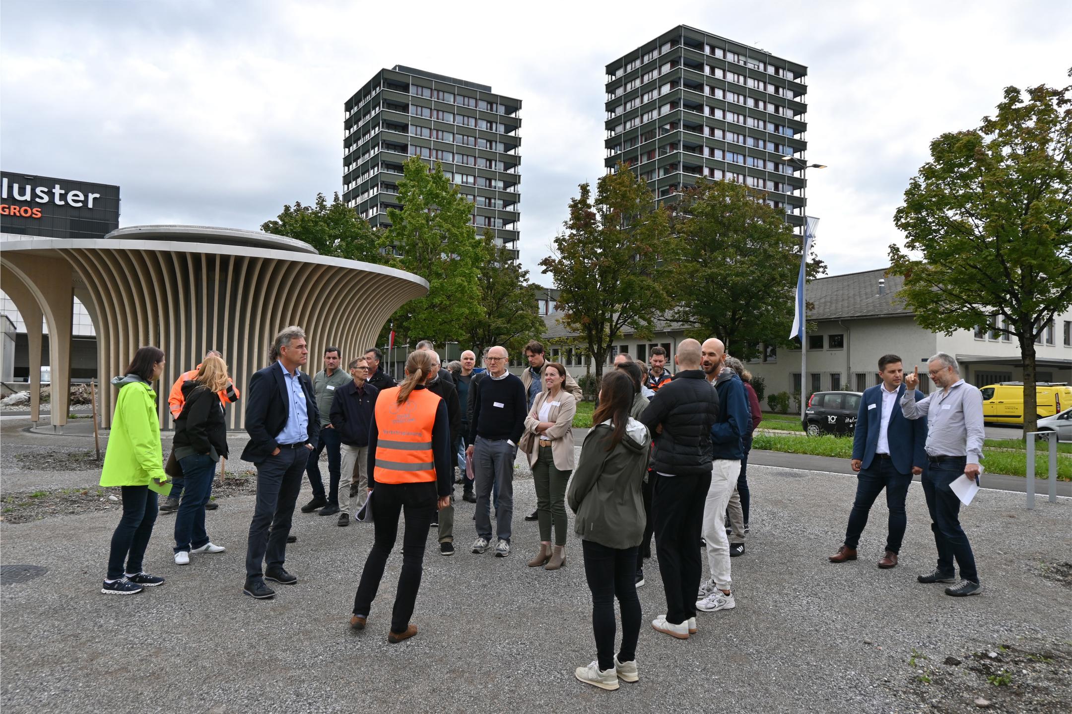 Exkursion im Rahmen des Erfahrungsaustausch Fussverkehr 2025