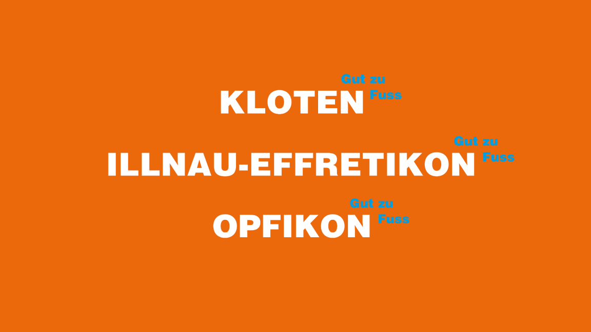Auf diesem Bild sehen Sie das Label für drei Zürcher Gemeinden und zwar für Kloten, Illnau-Effretikon und Opfikon.