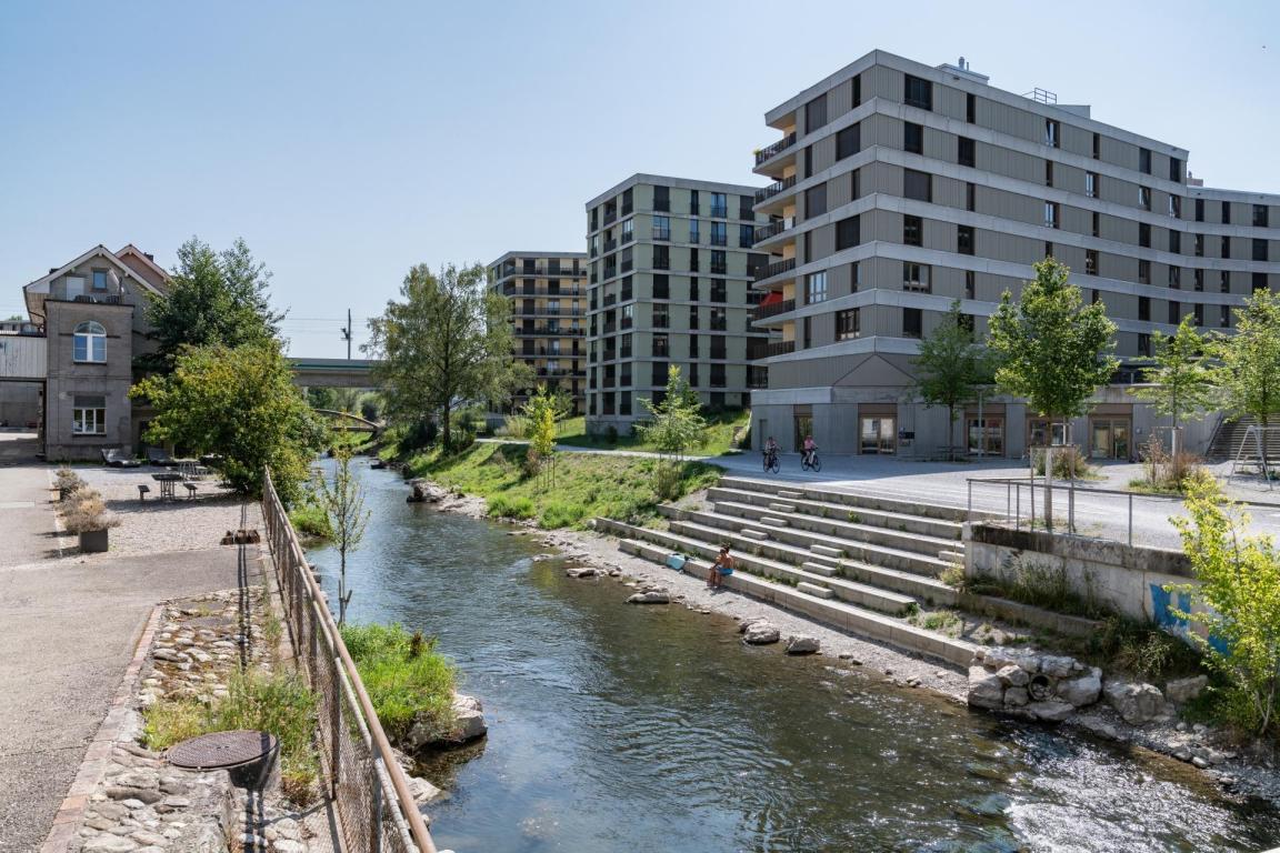 Auf dem Bild ist das Zwicky-Areal in Dübendorf zu sehen