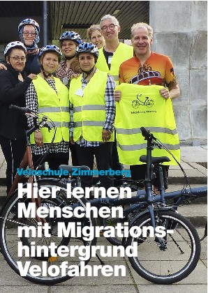 Veloschule Zimmerberg - Hier lernen Erwachsene Velofahren