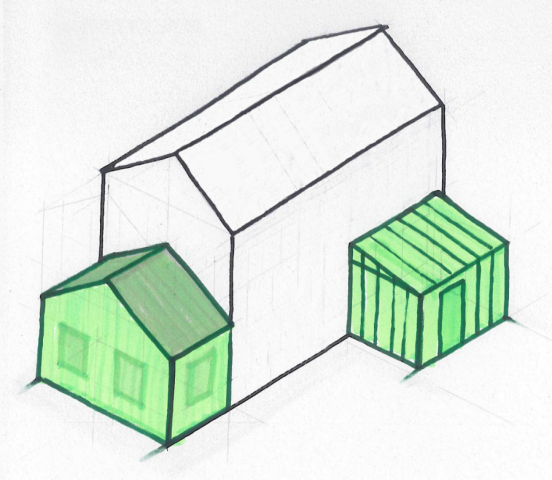 Anbauten bei altrechtlichen Gebäuden