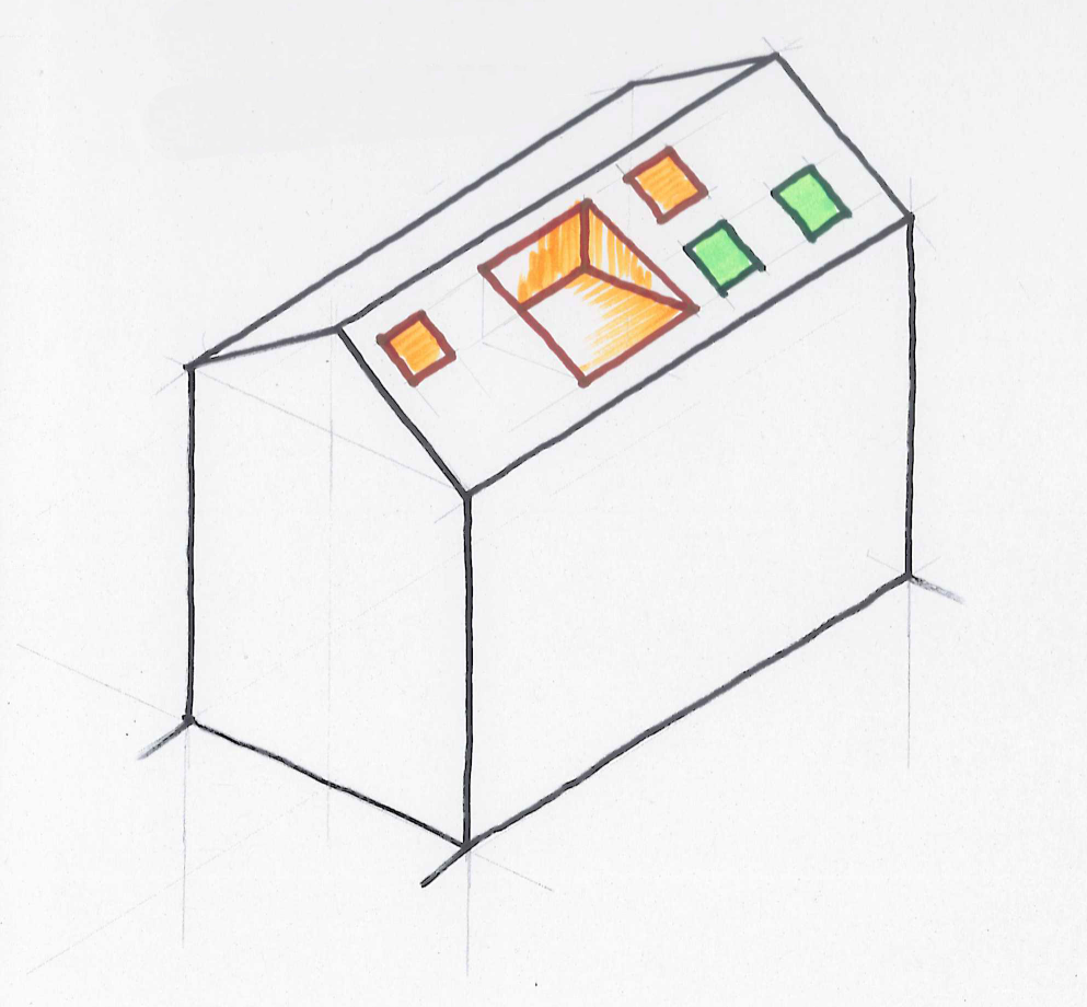 Dachgestaltung bei altrechtlichen Gebäuden